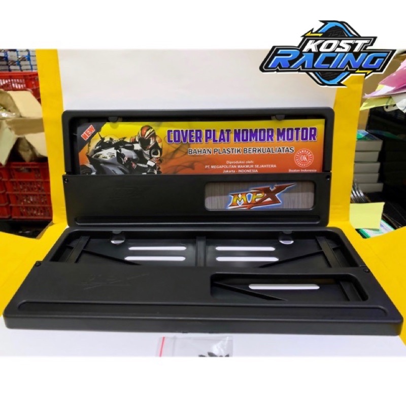 Bingkai plat nomor - plat nomor motor - cover plat nomor motor -plat model Honda
