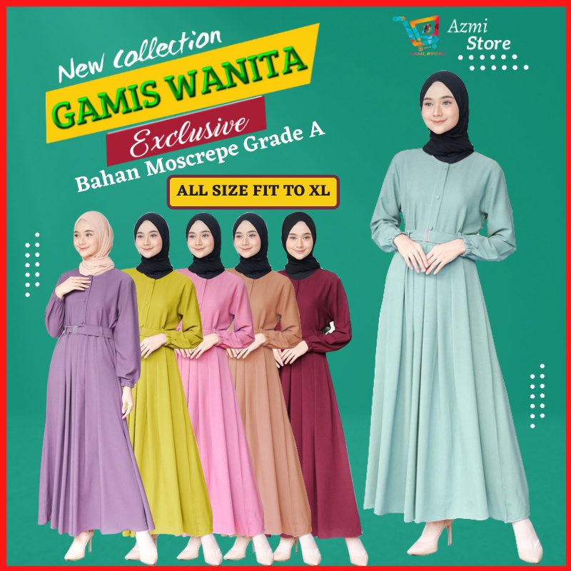 Baju Gamis Wanita Remaja Terbaru 2022 Import Premium Dress Kondangan Wanita Modern Import Bangkok Me