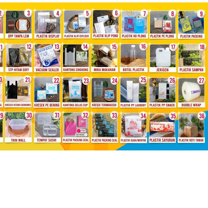 

✈ PLASTIK OPP TEBAL 23 x 35 cm 30 Micron (0,5) PLASTIK KEMASAN ISI 100 PCS ℮