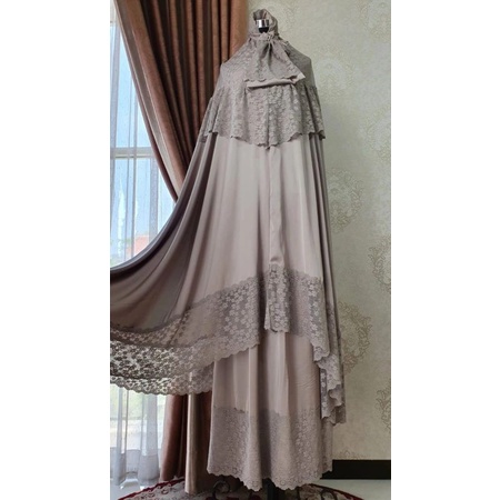 mukena  premium silk armani sutra