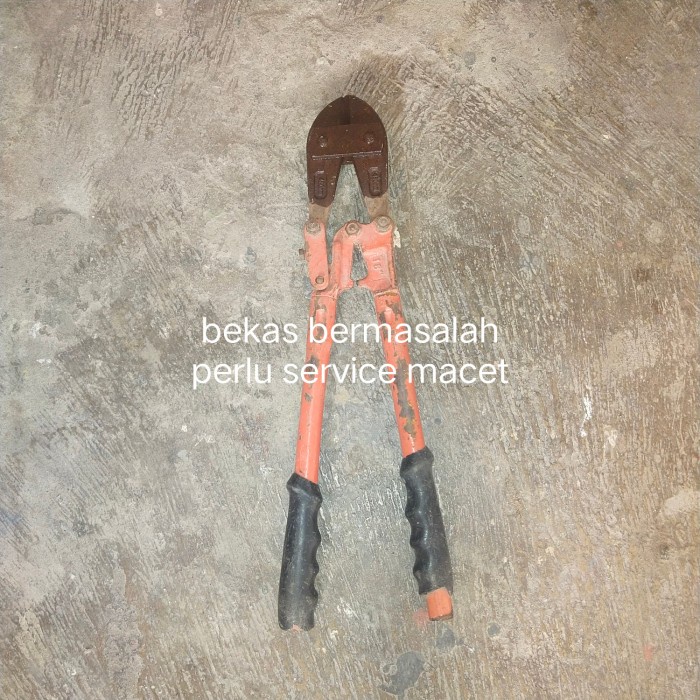 gunting beton 18&quot; bekas 18 inch no komplain bermasalah perlu service