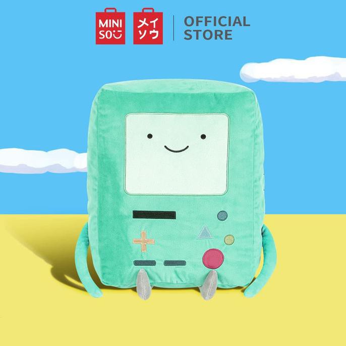 READY COD MINISO Boneka Mainan Bantal Karakter Adventure Time Lucu Toy XXL - BMO TERPERCAYA Kode 350