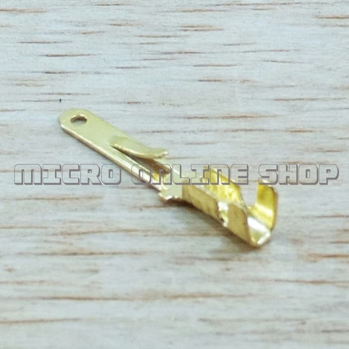 Skun Gepeng Cowok Male Kecil / Soket Motor / Skun Motor /Skun Kabel