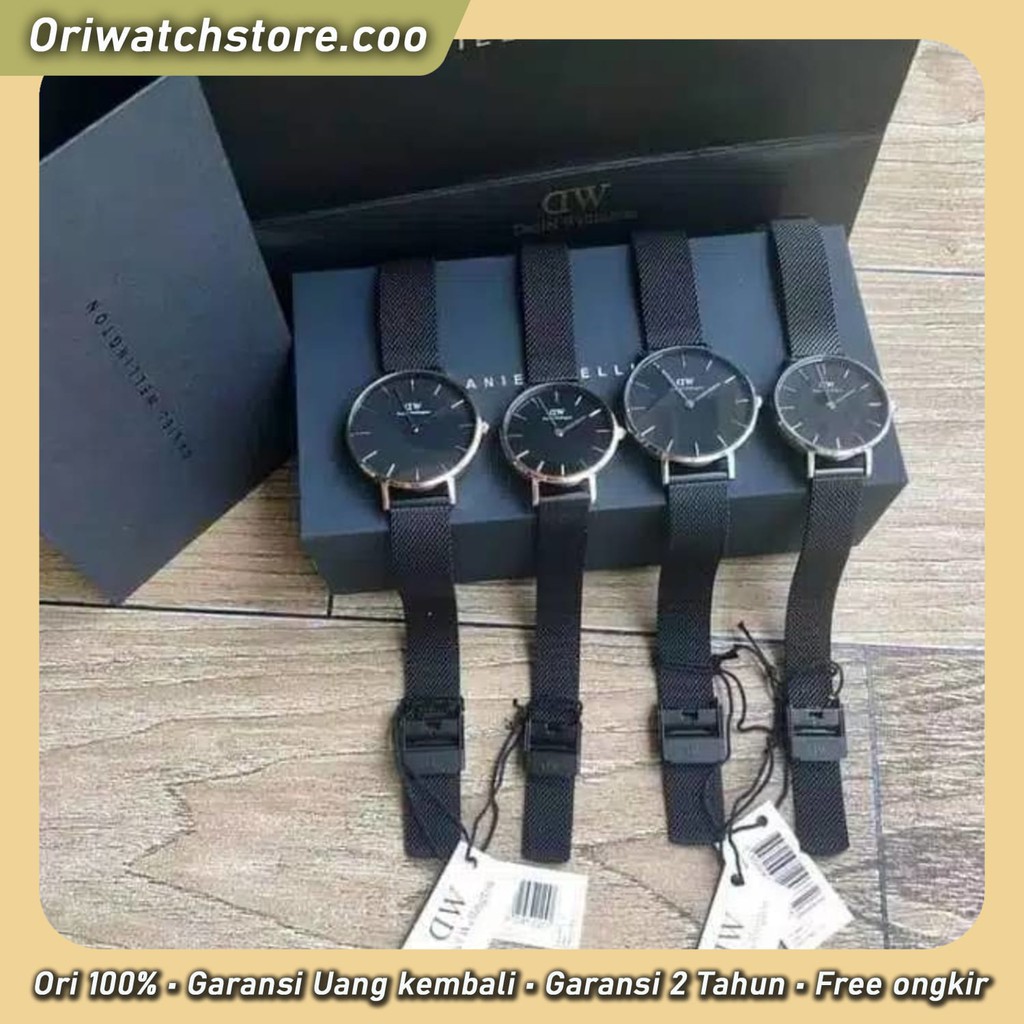 TERLARIS DW ORI GARANSI JAM TANGAN WANITA DANIEL WELLINGTON PETITE INCLUDE BOX FULLSET