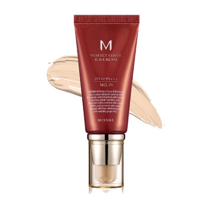 Missha M Perfect Cover BB Cream SPF42/PA++ 50ml Original Korea Krim Perawatan Wajah