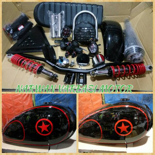 PAKET JAPSTYLE / PAKET JAPSTYLE SET/ JAPSTYLE MURAH/ AKSESORIS MOTOR TERBARU