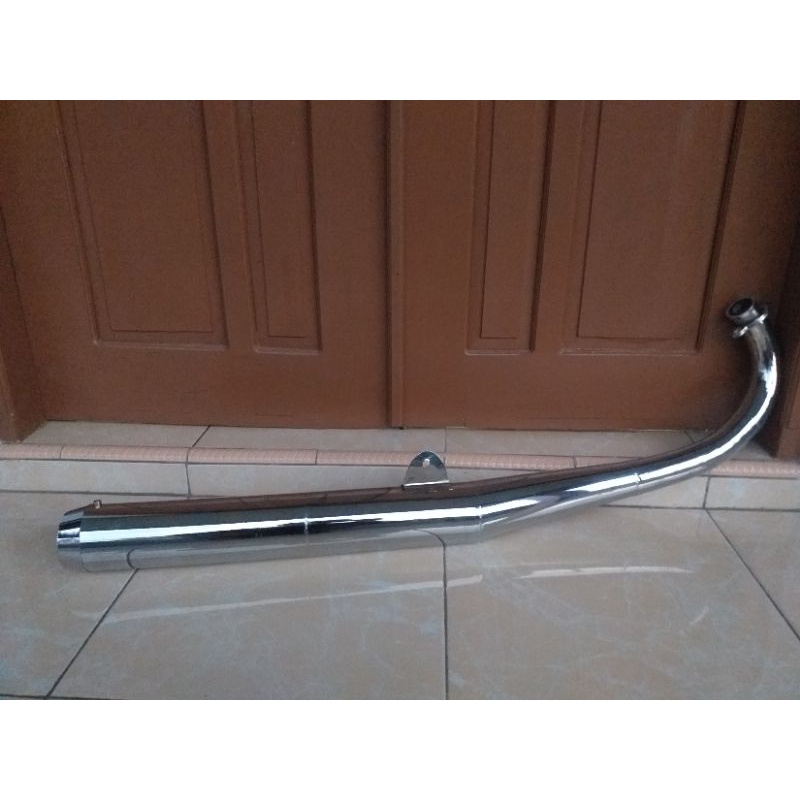 Knalpot Rx king standar racing full cromm // suara garing kemrincing istimewa NO RCB ABRT KDX PROLIN