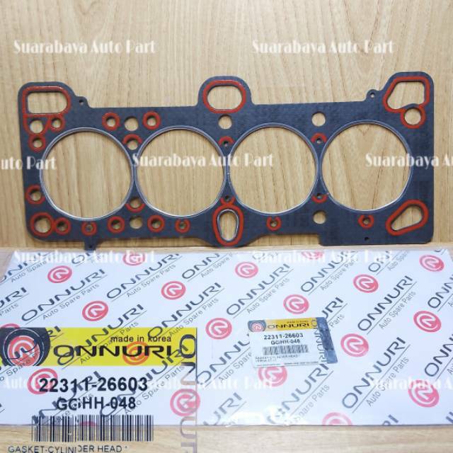 Gasket Cylinder Head Hyundai Matrix Packing head Hyundai Matrix Kia rio Pride