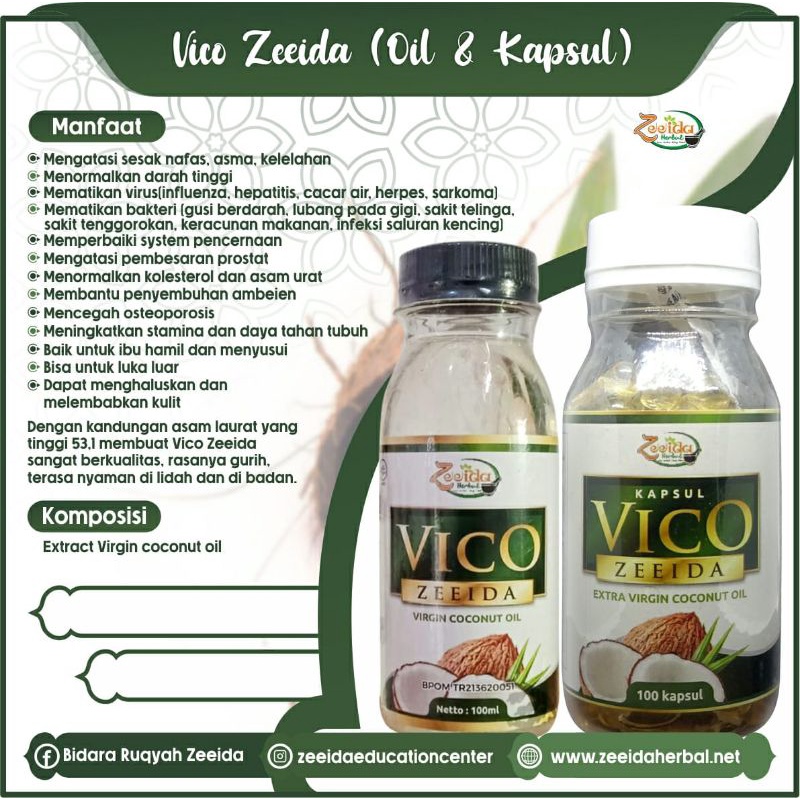 

Vico Zeeida (virgin coconut oil)