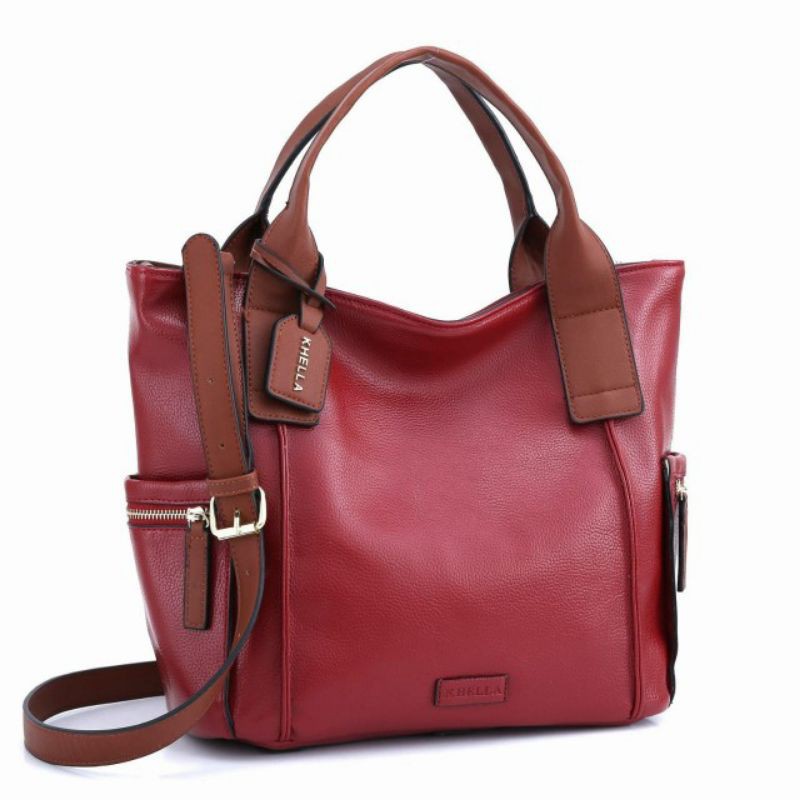 New Khella Emerson satchel bag 2tone
