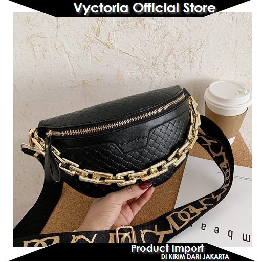 (COD) Vyctoria VOS5481 Tas Pinggang Wanita Waistbag Import Slingbag Grosir Promo EL5481 GT1751 1751 5481