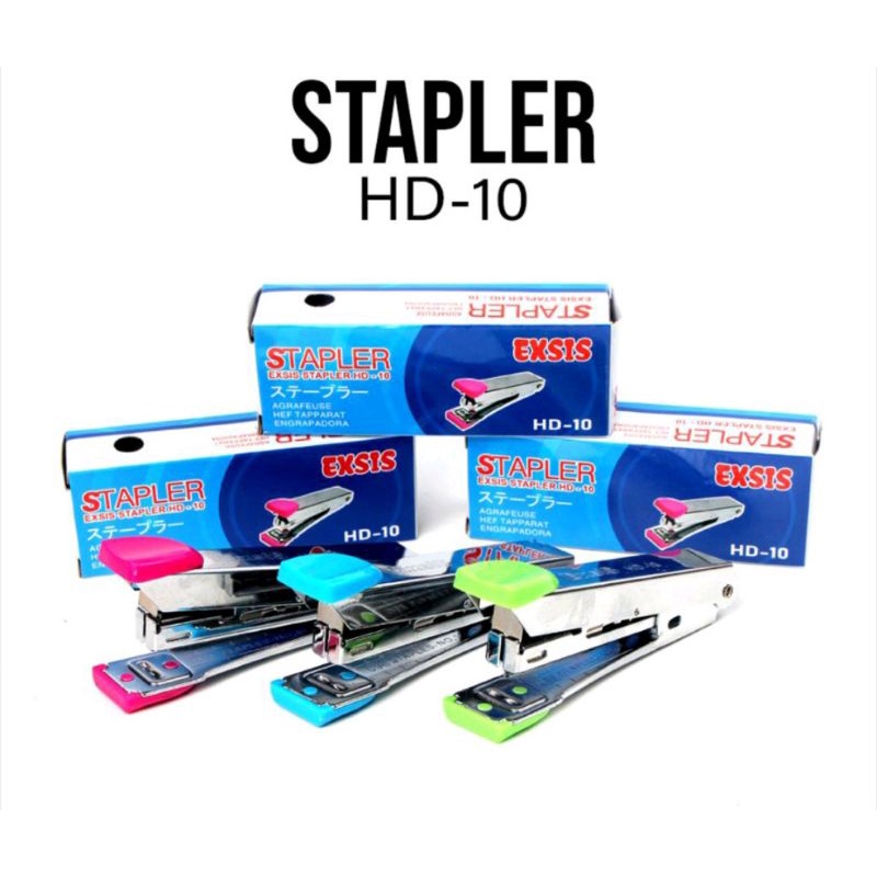 BLESSHOP Staples Stapler Jepretan Kertas Gantungan Kunci Staples