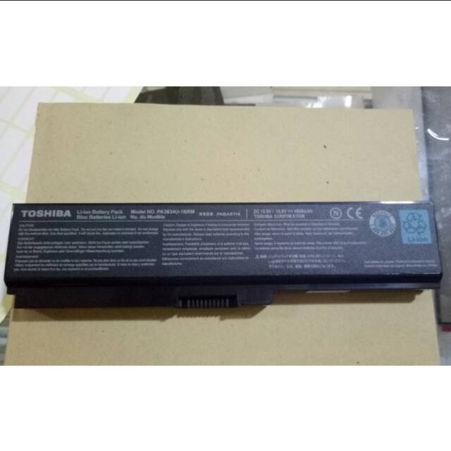 Jual baterai laptop toshiba satelite pa3634-1BRS L510 M300