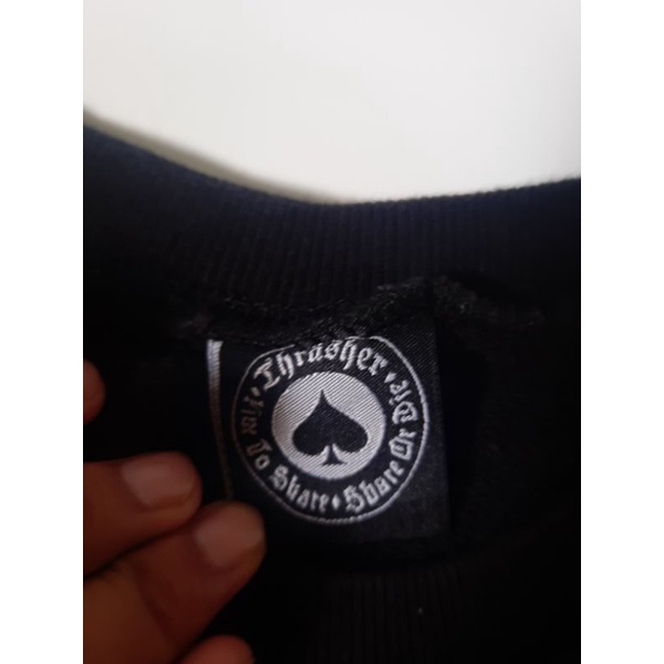 CREWNECK THRASHER SECOND