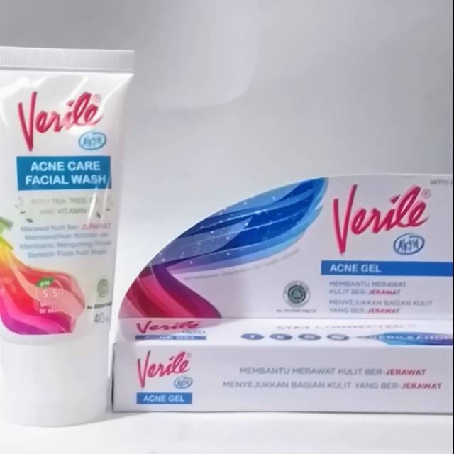 Verile Acne Gel & Verile Acne Care Facial Wash