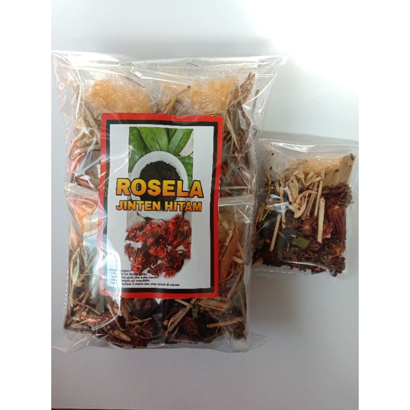 

wedang rosela + jintan hitam isi 10bks ( khas solo )