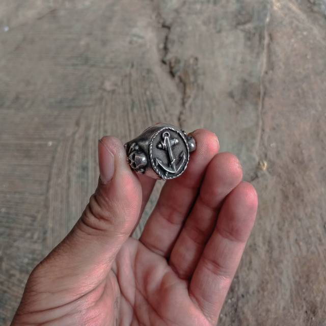 Skullring-ringskull-cincin tengkorak-fourspeed metalwerks valta original