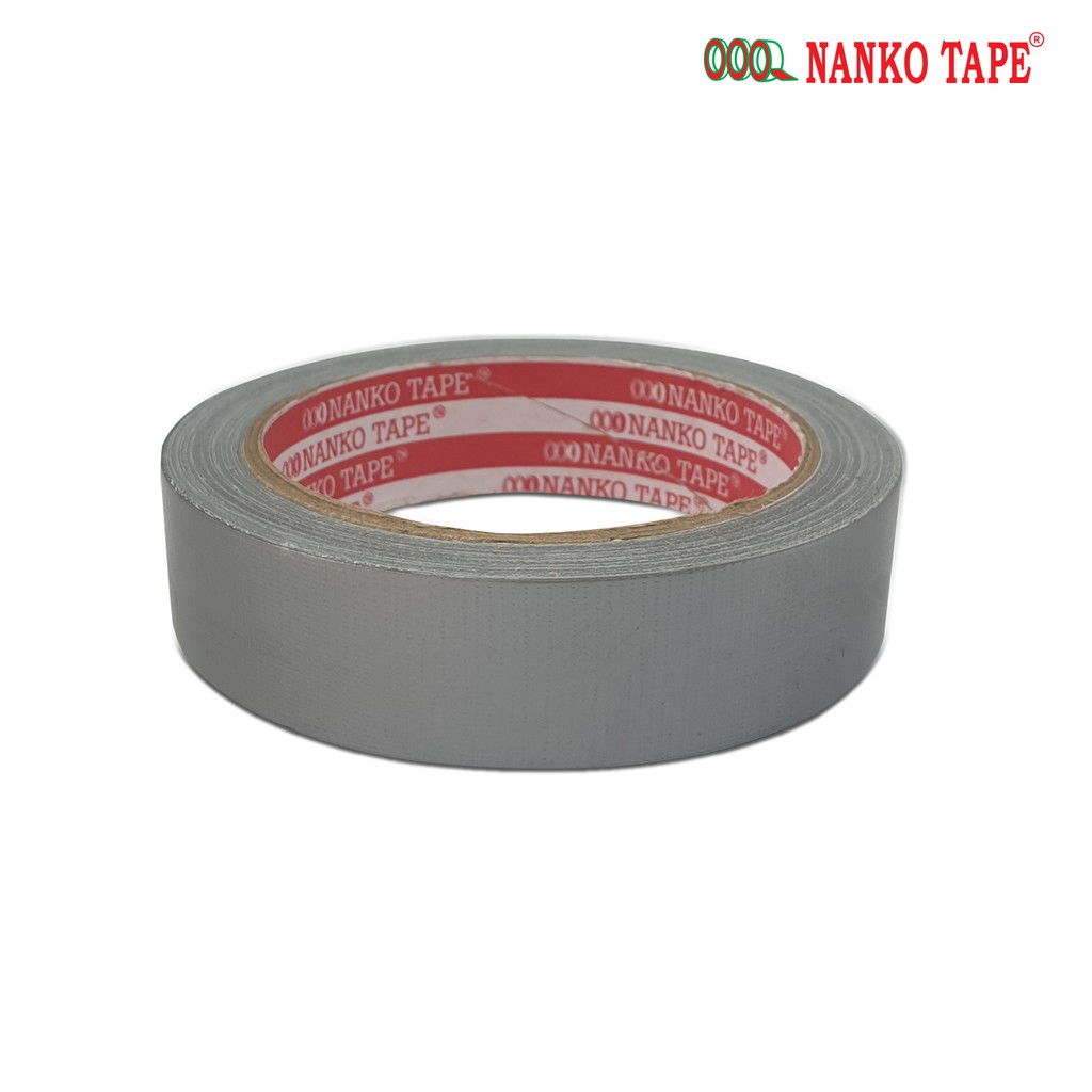 

Nanko Cloth Tape 24 mm x 13 m Abu-abu (6pcs)