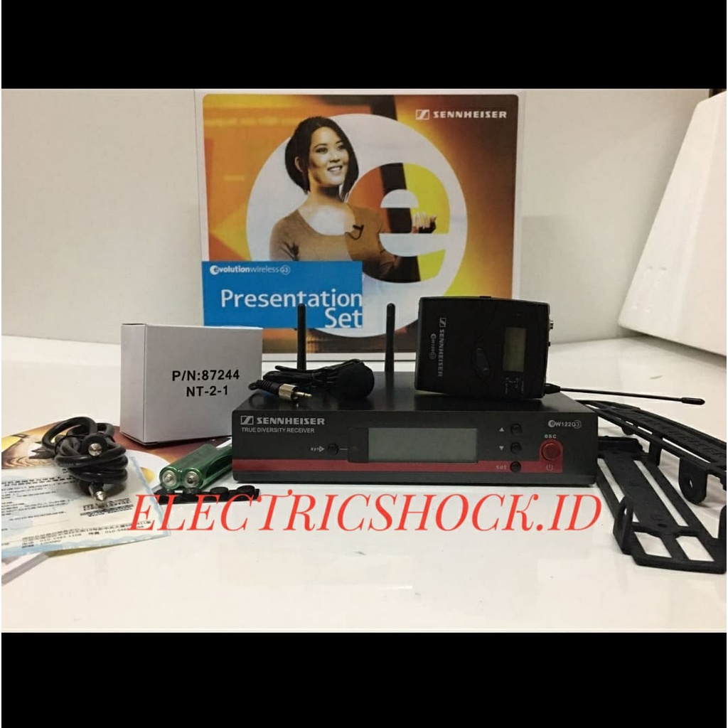 MIC WIRELESS SENNHEISER EW 122G3 / EW 122 G3 / EW122G3 CLIP ON