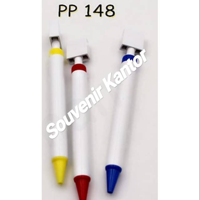 

Souvenir Pen Plastik Promosi PP 148-Daat Custom Logo