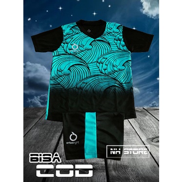 Baju Jersey Kaos Bola Anak Anak Bisa untuk Badminton Futsal Volly Harga Murah