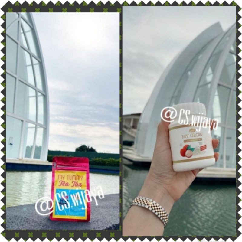 Cs.Wijaya MY GLOW 220 gr SunFiber dan my tummy tea tox by CS Wijaya