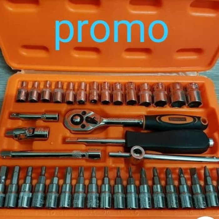 kenmaster kunci sok set 38 pcs premium professional socket wrench