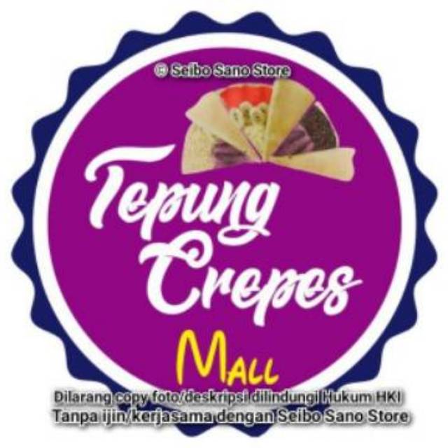 

Tepung Crepes Mall 2 Kilogram. Asli Mall Ada Sertifikat Kesehatan & Hukum