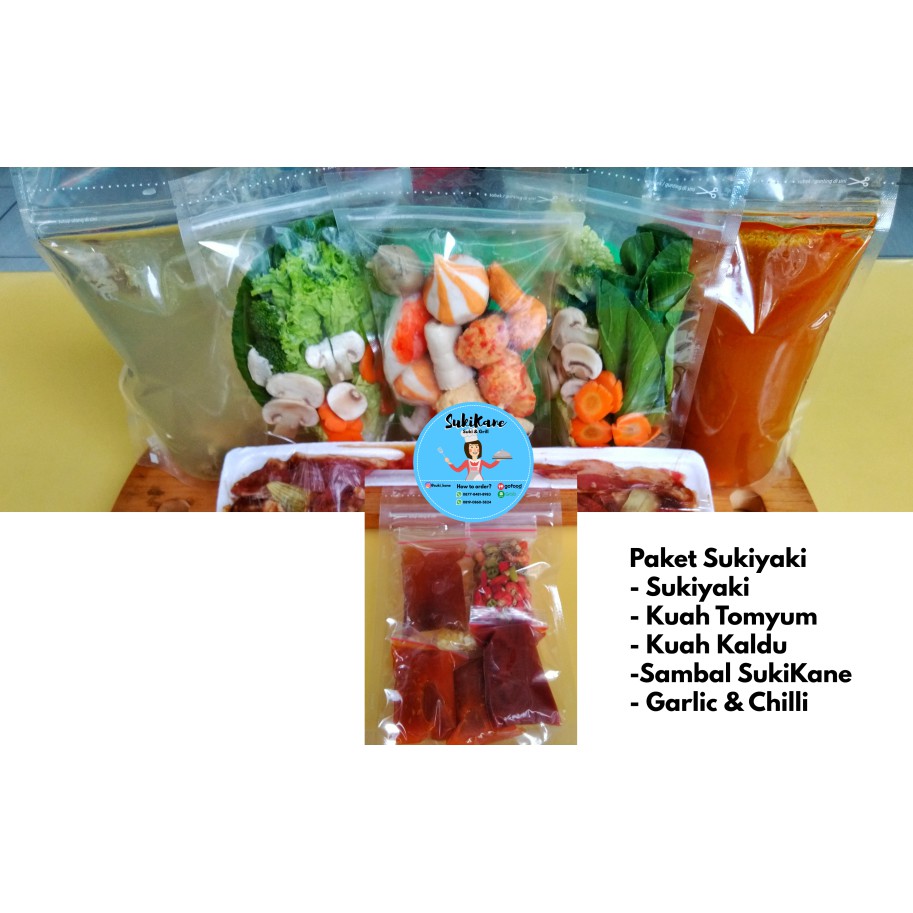 

Paket Sukiyaki Only Suki Kane @Home // SHABU SHABU SUKI SUKIYAKI FROZEN
