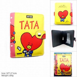 KPOP BTS  bt21 Short Wallet Shopee  Indonesia