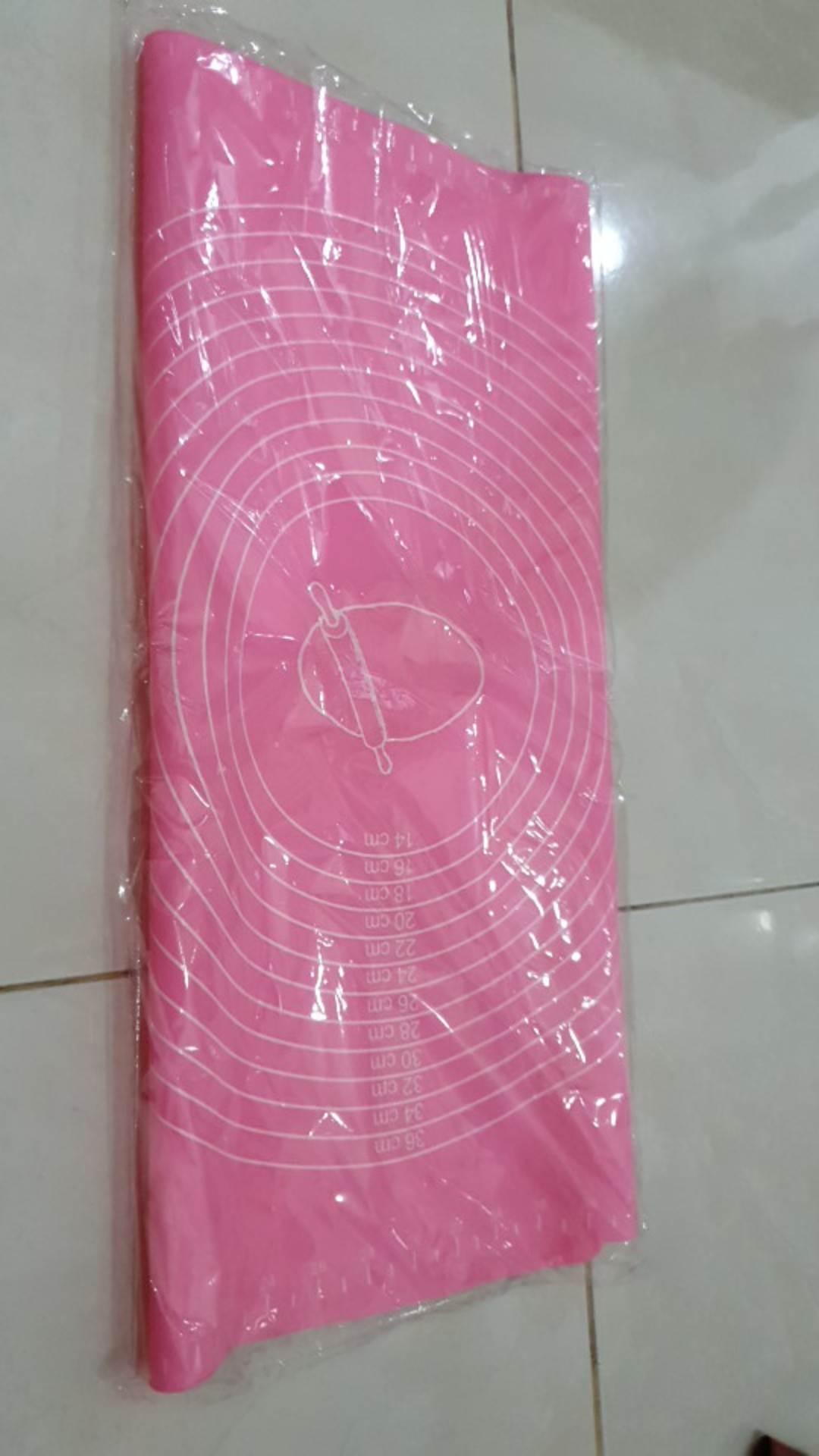 Alas Adonan Kue Silikon Large Medium Martabak Roti Pizza Anti Lengket Peralatan Baking