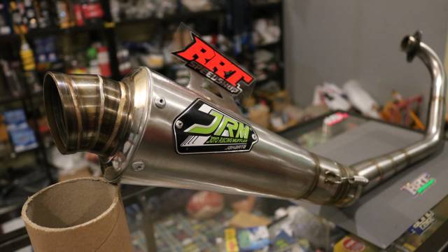 KNALPOT JRM SATRIA F FU 200cc / FFA STAINLESS