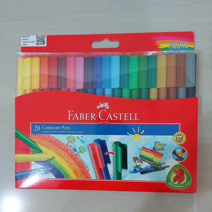 

Trendi Spidol Connector Pens 20 Warna Faber Castel Hot Sale