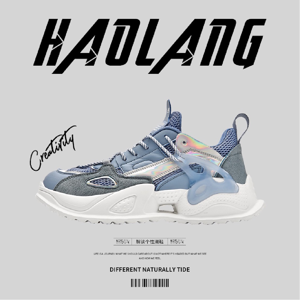 Pria  Kasual Sepatu 2022     Serbaguna Tebal Bawah  Ayah Sepatu Model Nasional Tren sepatu