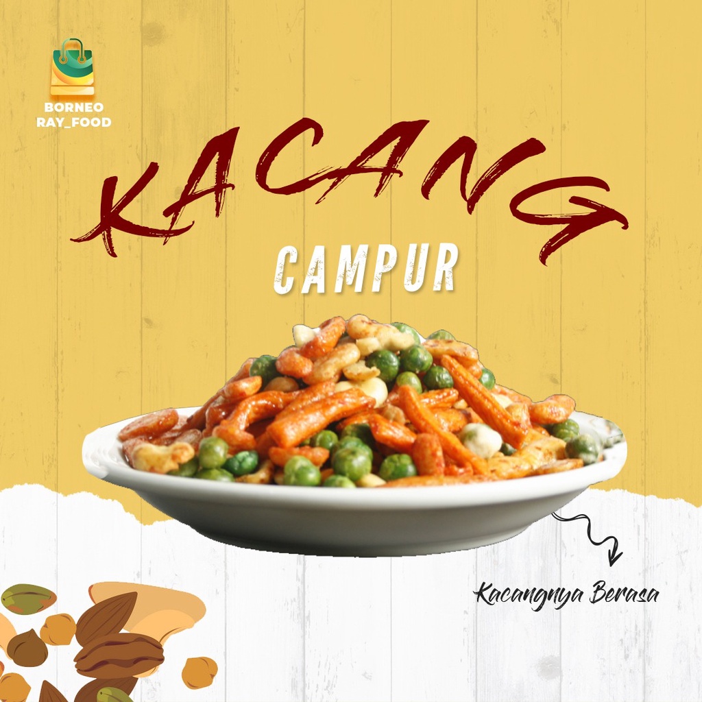 

Kacang MIX / Kacang Campur / Kacang mix Nut Super 120gram