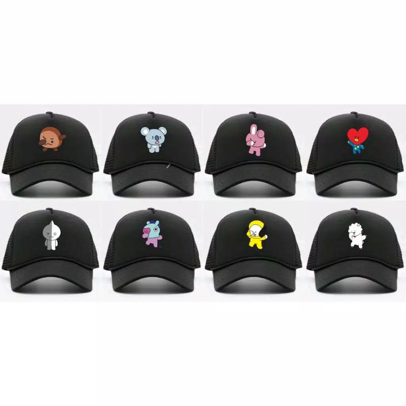 Topi BTS karakter bt21