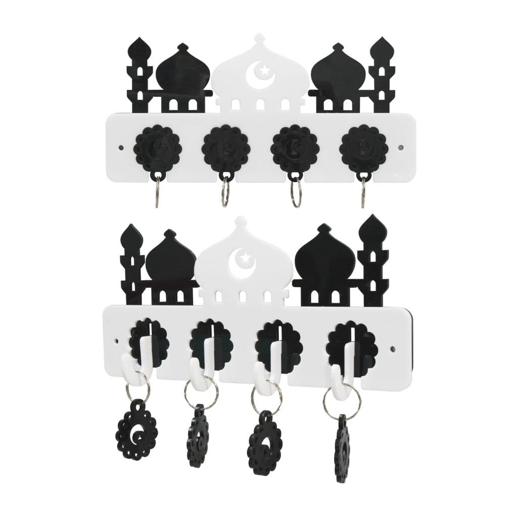 Rak Gantungan Kunci Set Sama Gantungan Motif MASJID MB841