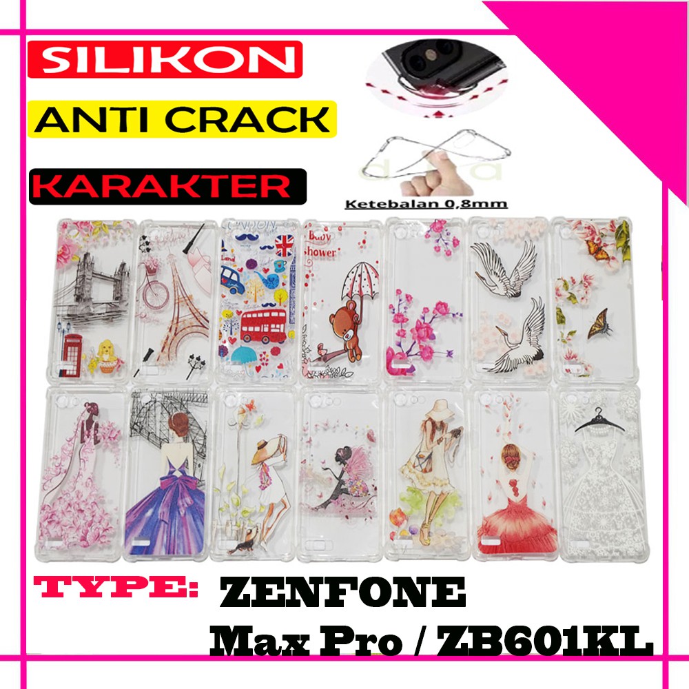 Case Silicone ASUS Zenfone Max Pro M1 ZB601KL ZB602KL ASUS X00TD Kesing Silikon Casing Soft Case HP Anti Crack