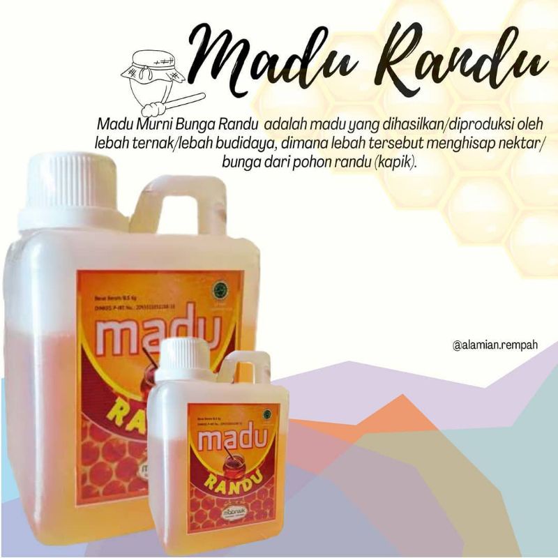 

madu Randu 500 gr