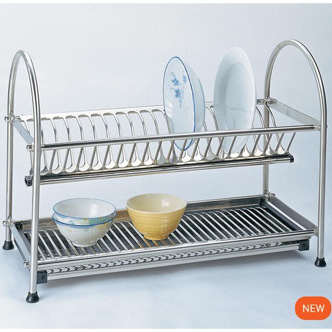 Rak Piring Duduk Taco Stainless Steel Rismayolashop