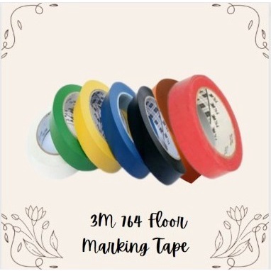 

Floor Marking Tape 3M 764 Lakban Lantai 6MM X 33 M ( 地板标记胶带 3M 764 6MM X 33 M )
