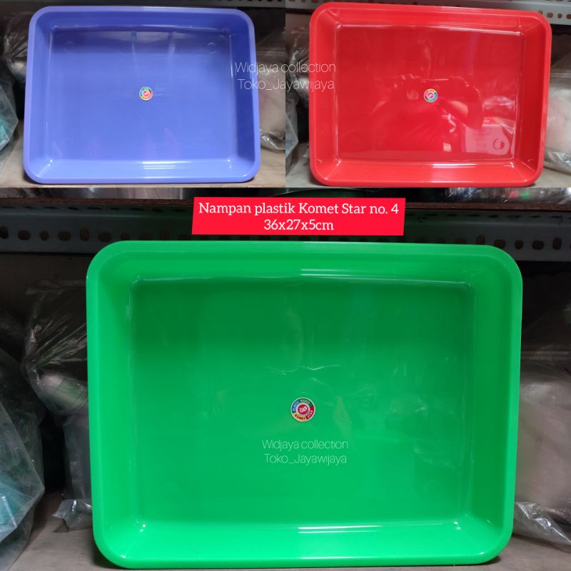 nampan plastik Komet star no 4/baki Komet star