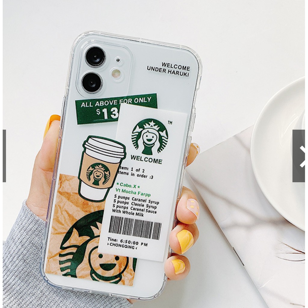 SOFT CASE OPPO RENO 5 5F 4 4F A5S A7 A12 A11K A54 A74 4G 5G A52 A92 A53 A33 A31 A9 A5 2020 A3S A1K A53 A15 A16 A92 STARBUCKS-1