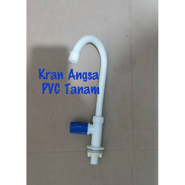 Keran cuci piring/Keran Angsa PVC Tanam 1/2 &quot; PROMO