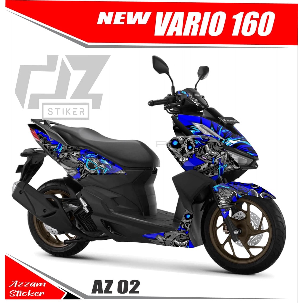 Decal VARIO NEW 160 Decal VARIO 160  full body Full Blok Decal VARIO NEW 2022 Dekal New VARIO 160 RS