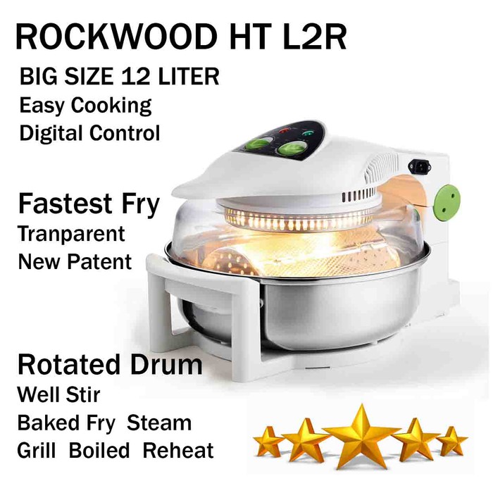 Air Fryer Turbo Technology 12 liter Rockwood HTL-2R