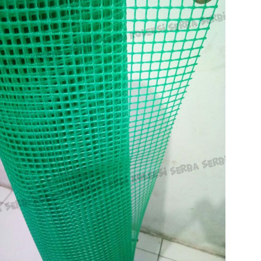 Kawat Jaring Plastik HDPE bentuk kotak / ALAS ANAKAN BURUNG