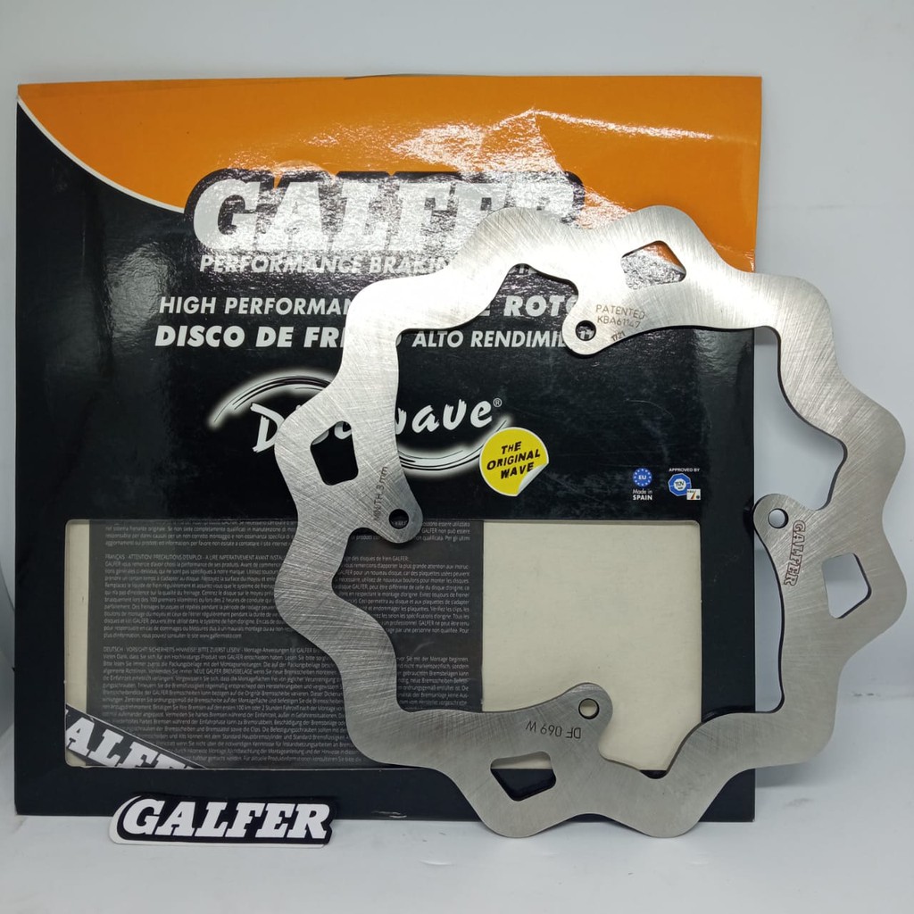 Galfer Brake Disc Rear Piringan Cakram Belakang Honda CRF 250 Rally DF 069W