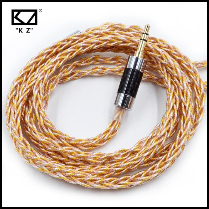 Kz 8 Cores Gold Silver And Copper Mixed 784 Core Upgrade Cable