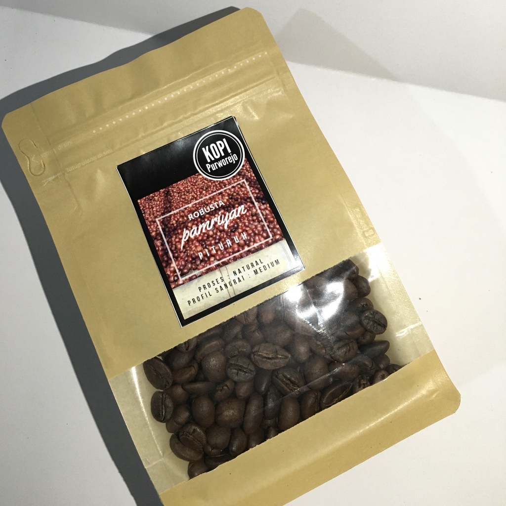 

[GRATIS ONGKIR] ROAST BEAN PAMRIYAN - PITURUH (KOPI LOKAL PURWOREJO) 200gr